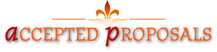 Accepted Proposals Accepted Proposals